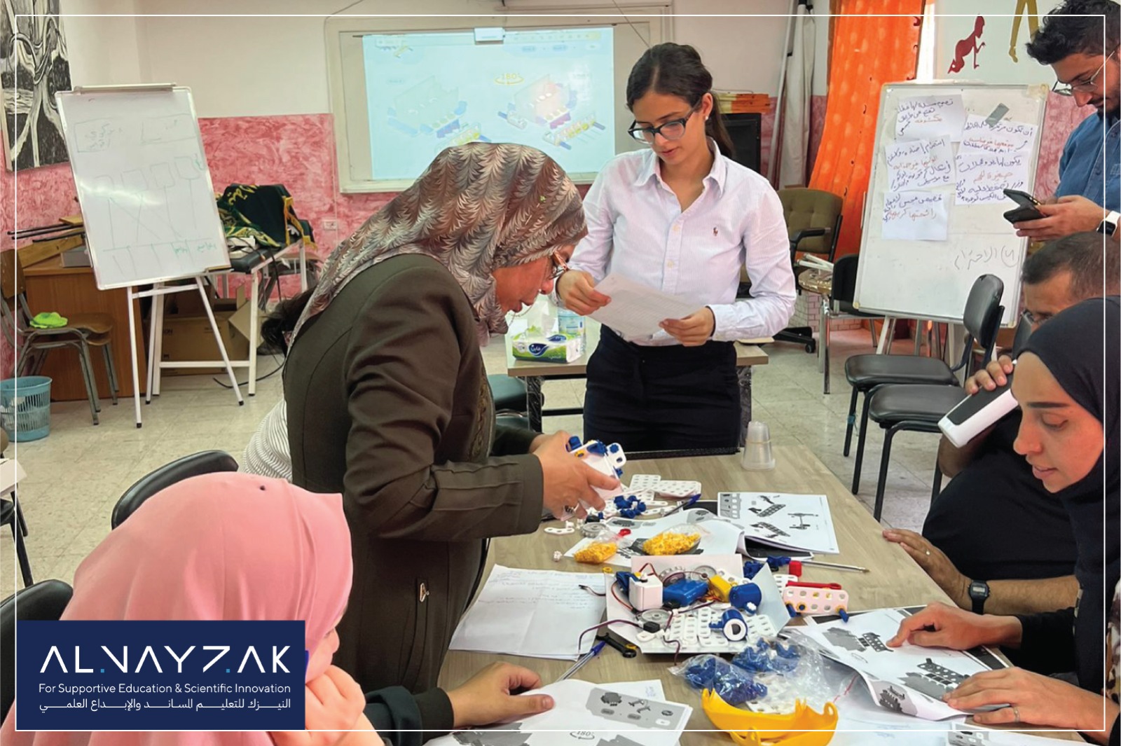 Al-Nayzak and Enabel Fab Lab Teacher Training